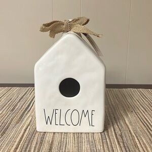 Rae Dunn Welcome Bird House
